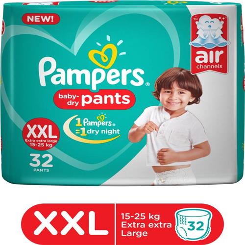 PAMPERS PANTS  17+kg XXXL 23 PANTS